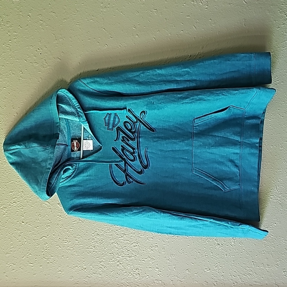 Women's‎ Harley Davidson Blue Hoodie Marysville TN